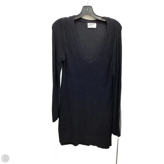 Dress Casual Midi By Old Navy In Black, Size: L