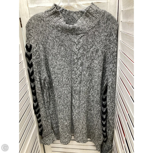 Sweater By Tribal In Grey, Size: Xl