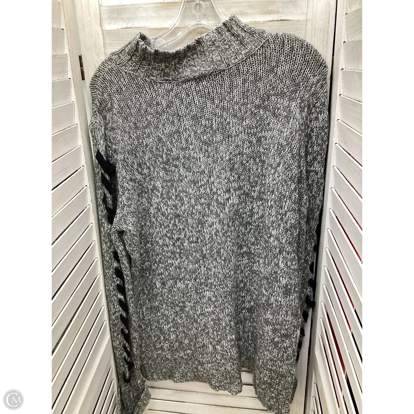 Sweater By Tribal In Grey, Size: Xl