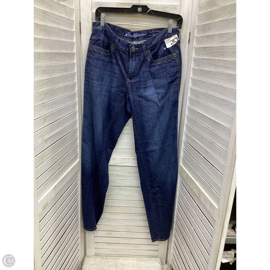Jeans Boyfriend By Eddie Bauer In Blue Denim, Size: 6