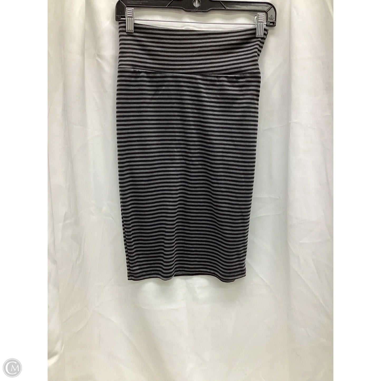Dress Casual Midi By Lularoe In Striped Pattern, Size: Xs
