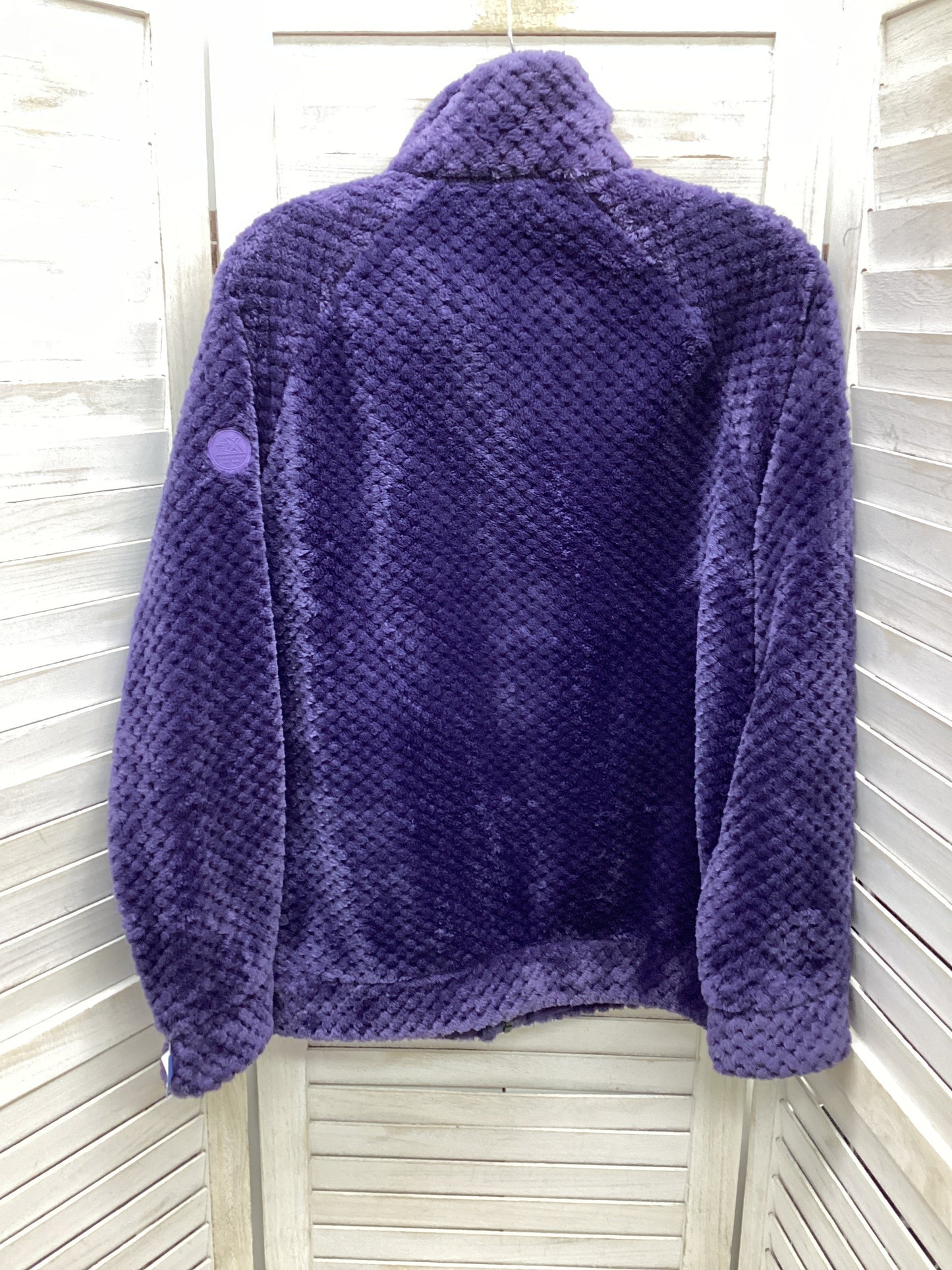 Jacket Fleece By Zero Xposure In Purple, Size: L