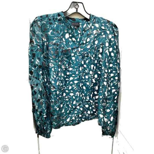 Top Long Sleeve By Who What Wear In Multi-colored, Size: M