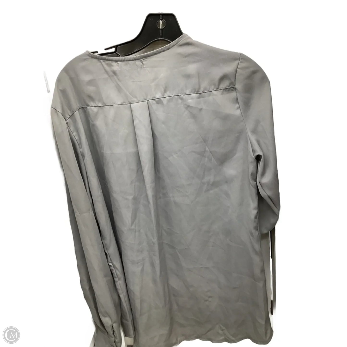 Top Long Sleeve By Clothes Mentor In Grey, Size: S