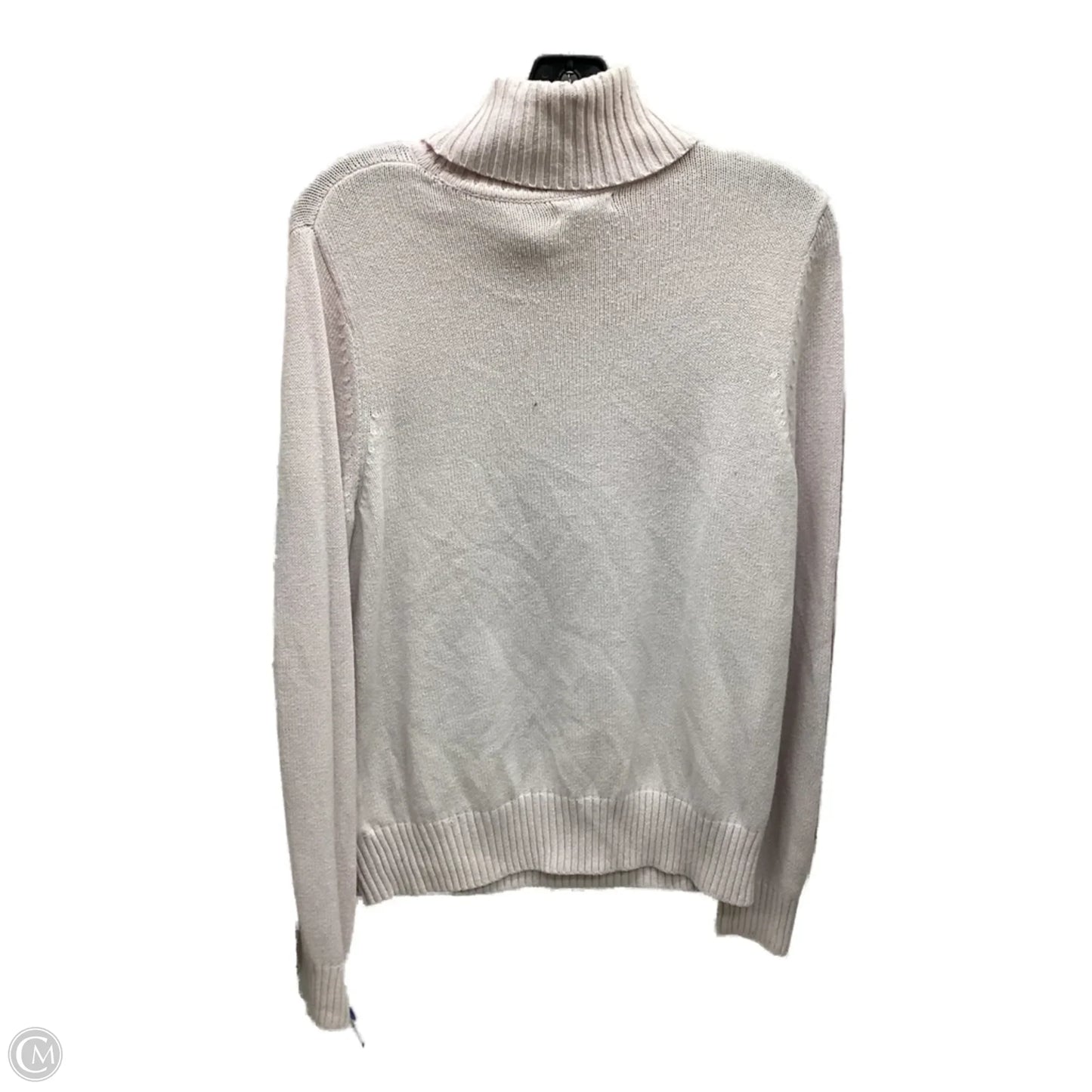 Sweater By Croft And Barrow In Pink, Size: L