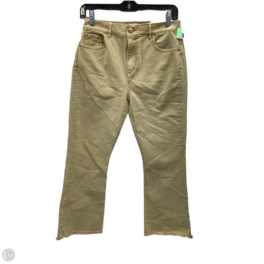 Pants Cropped By Loft In Tan, Size: 4