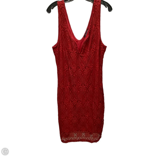 Dress Party Short By Fashion To Figure In Red, Size: 3x