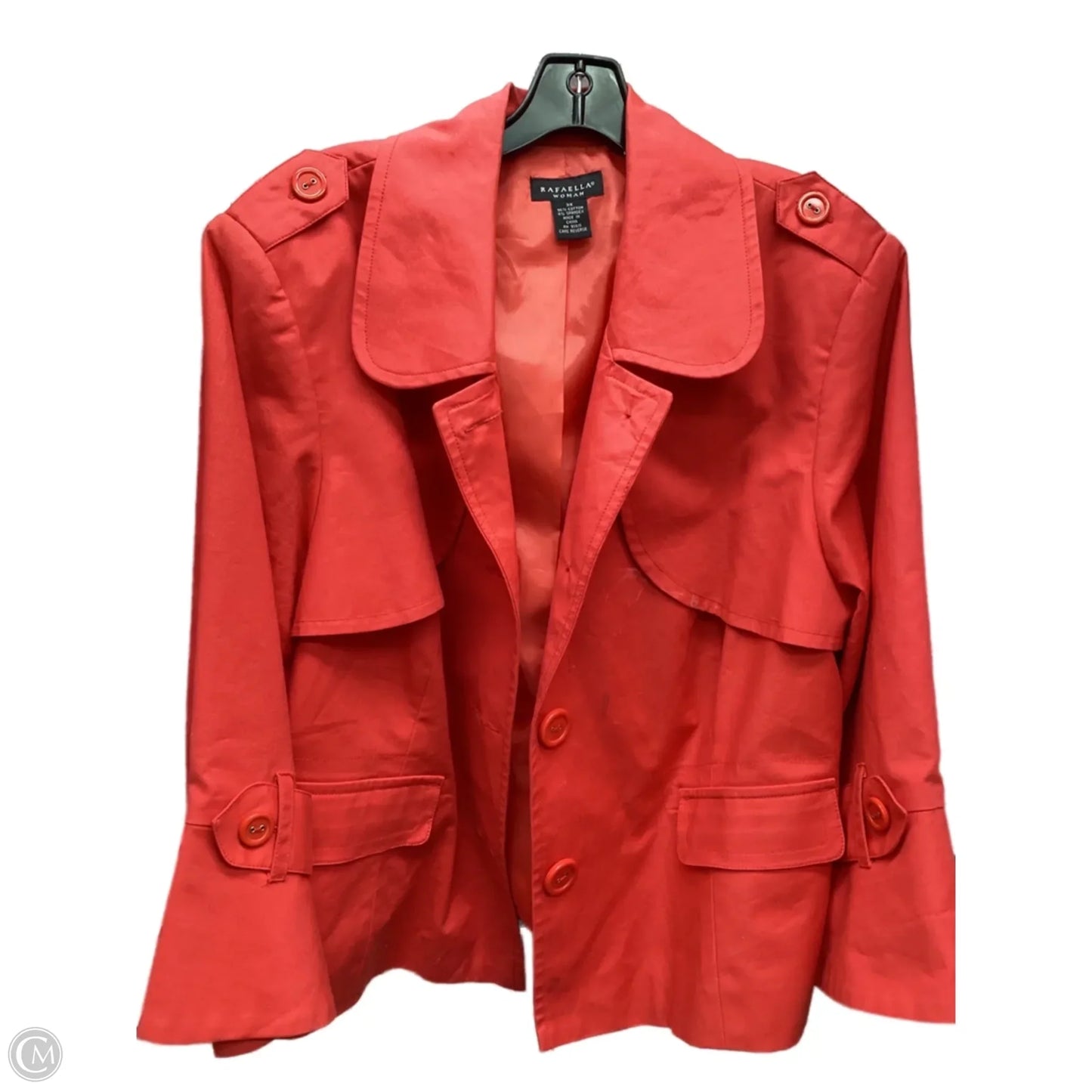 Blazer By Rafaella In Pink, Size: 3x