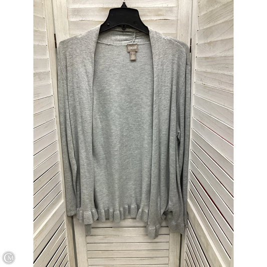 Cardigan By Chicos In Grey, Size: Xs