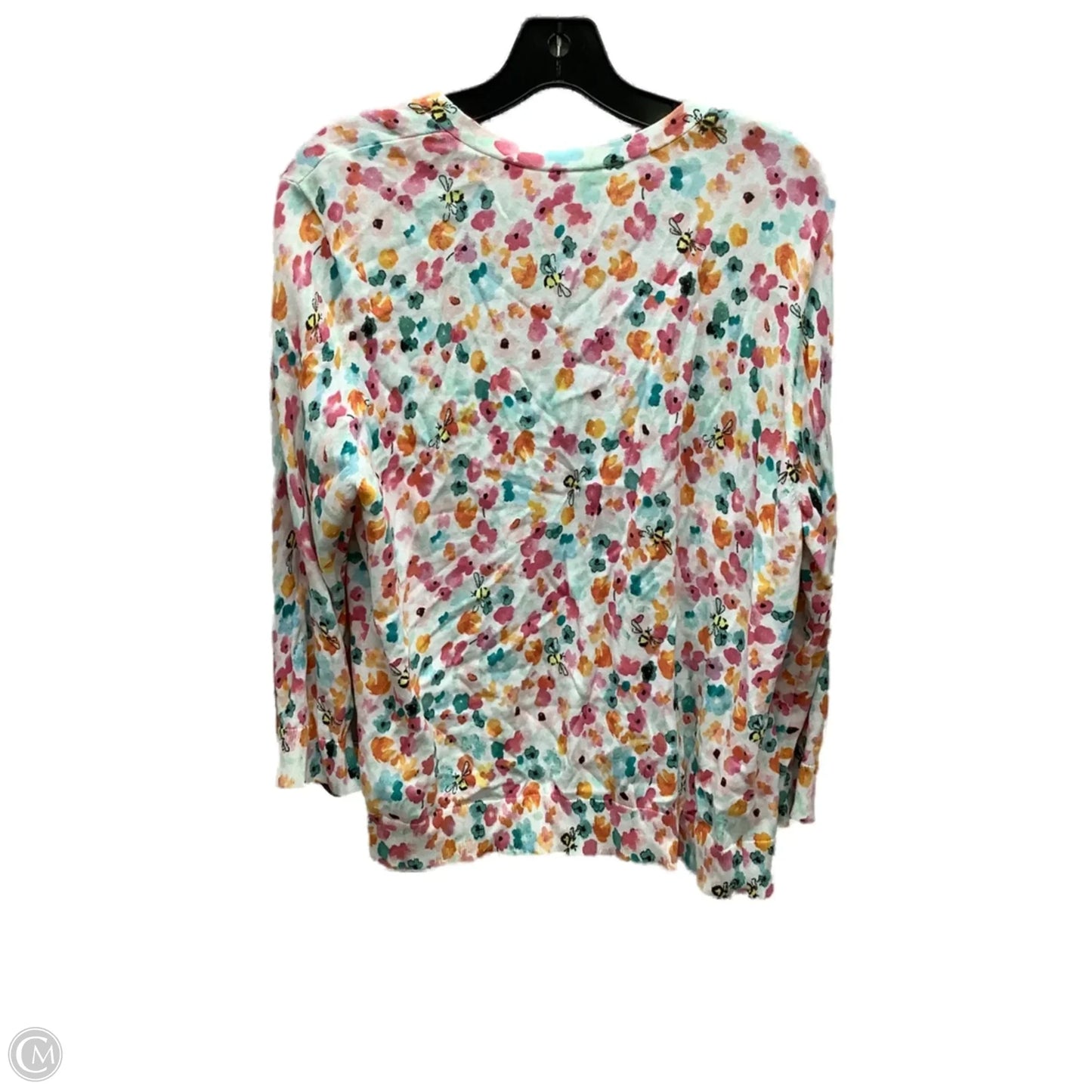 Cardigan By Talbots In Multi-colored, Size: Xl