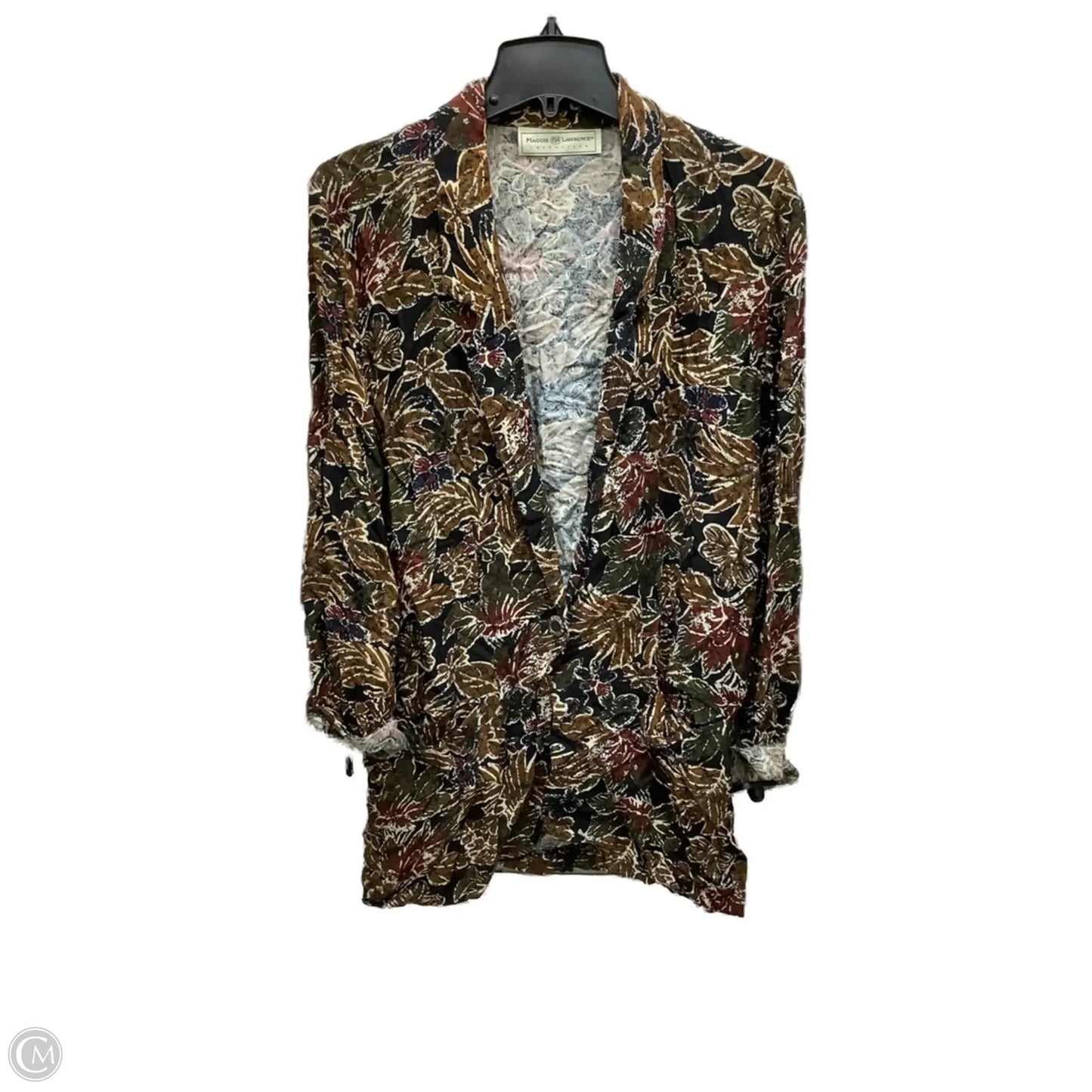 Cardigan By Maggie Lawrence In Multi-colored, Size: Xl