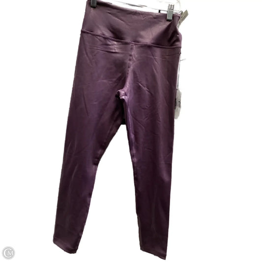 Athletic Leggings By Zyia In Purple, Size: M