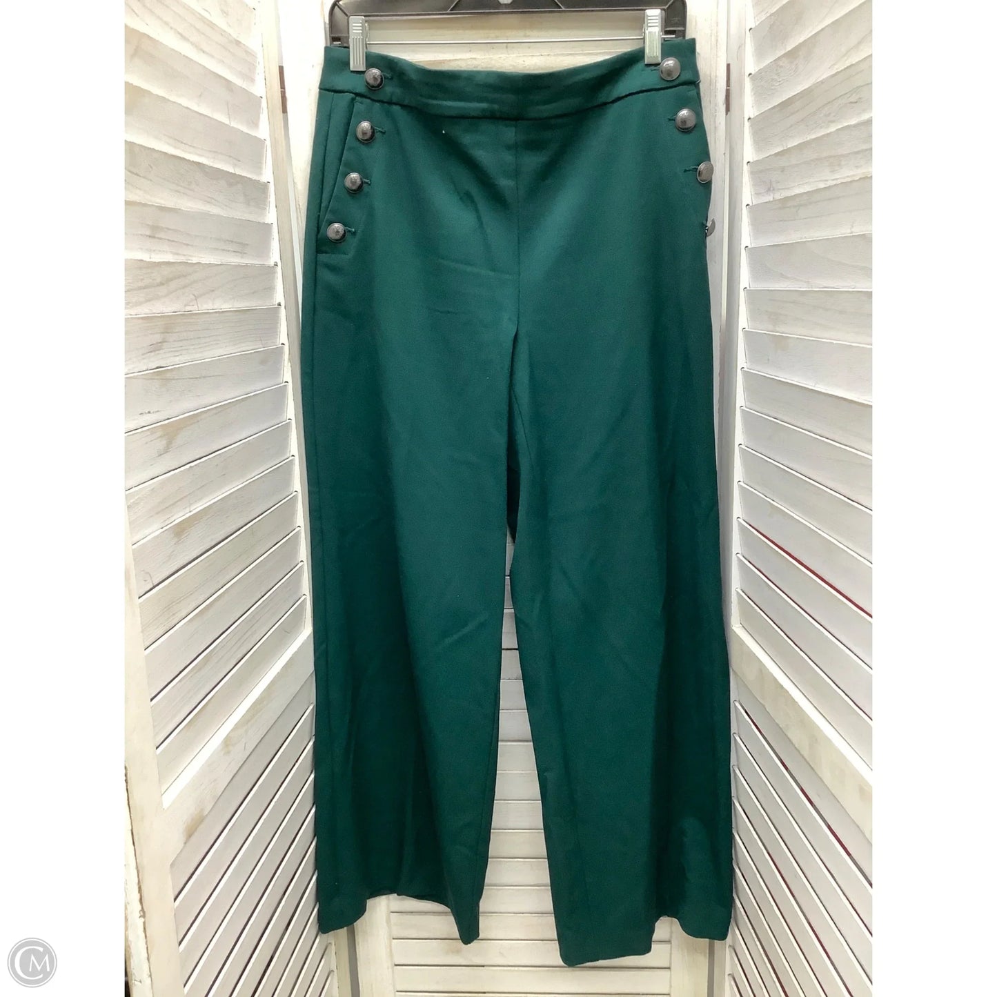 Pants Dress By Loft In Green, Size: 10