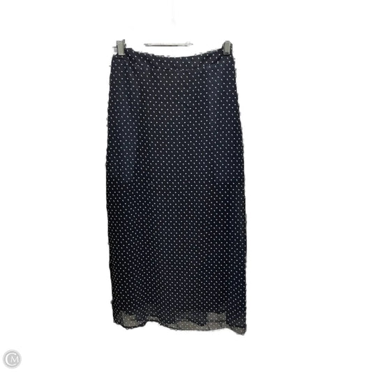 Skirt Midi By Clothes Mentor In Navy, Size: Xs