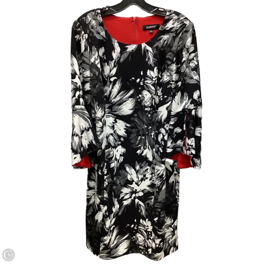 Dress Casual Short By Glamour In Floral Print, Size: 14