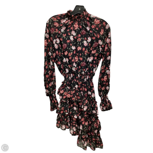 Dress Casual Short By Revamped In Floral Print, Size: Xs