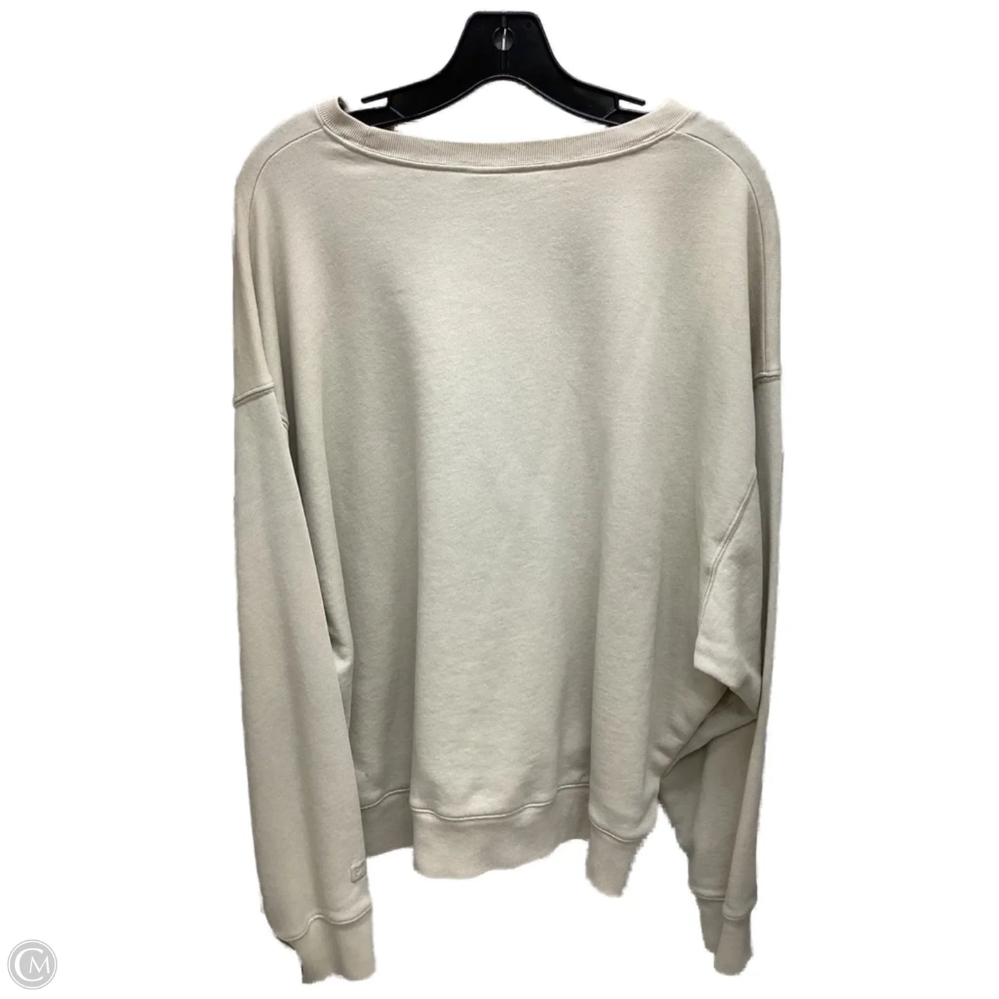 Sweatshirt Crewneck By Pink In Tan, Size: L