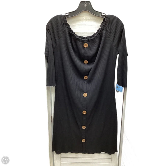 Dress Casual Short By Clothes Mentor In Black, Size: 2x