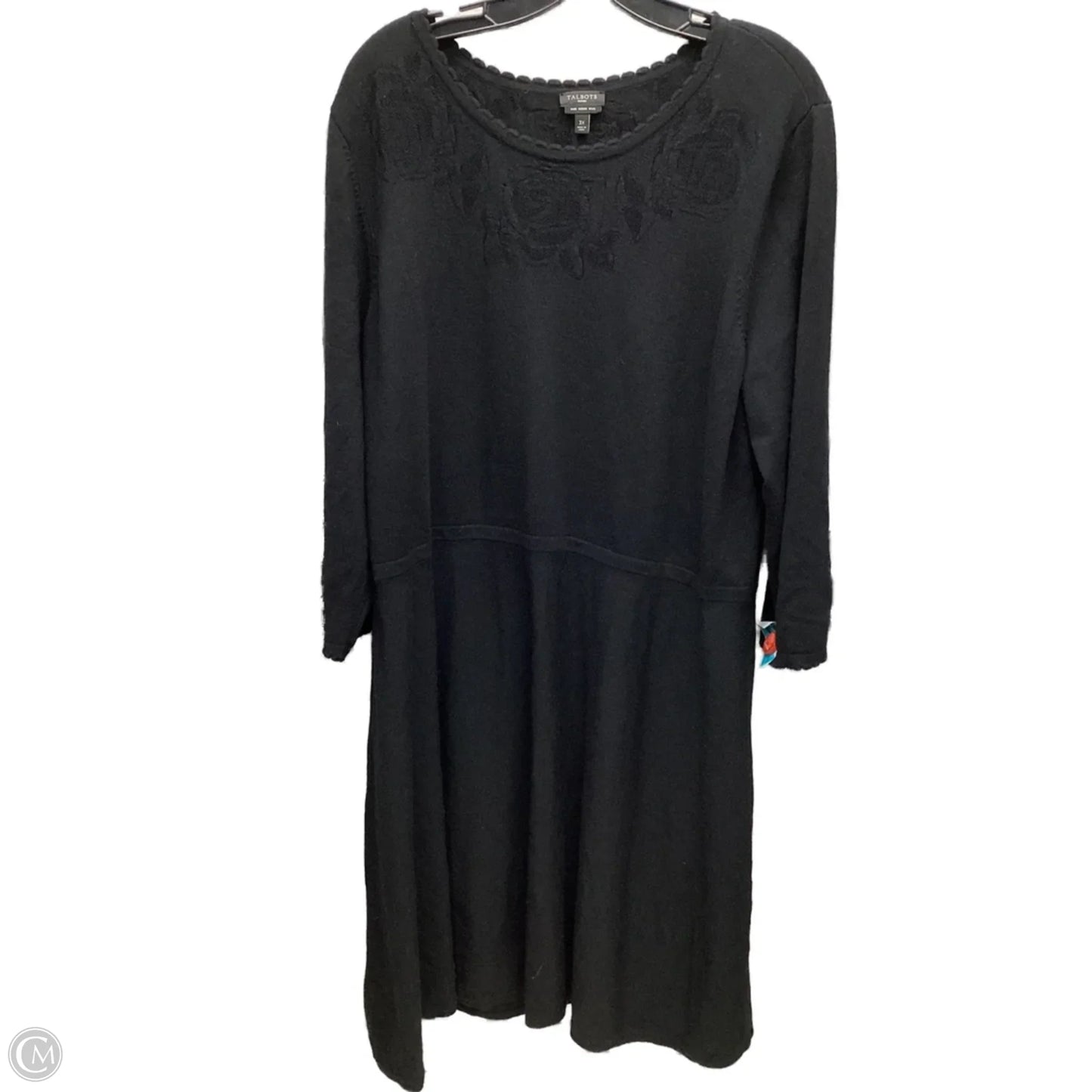 Dress Casual Short By Talbots In Black, Size: 3x