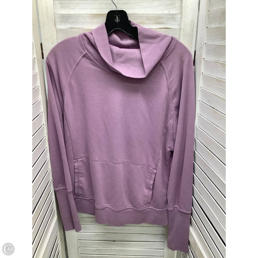 Sweatshirt Crewneck By Champion In Lavender, Size: M
