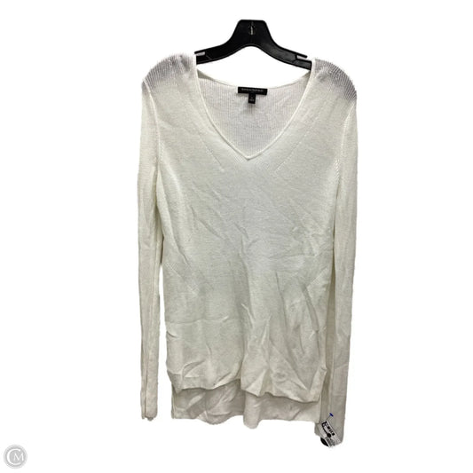 Sweater By Banana Republic In Cream, Size: L