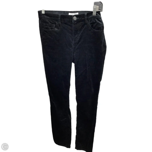 Pants Corduroy By Loft In Black, Size: 0
