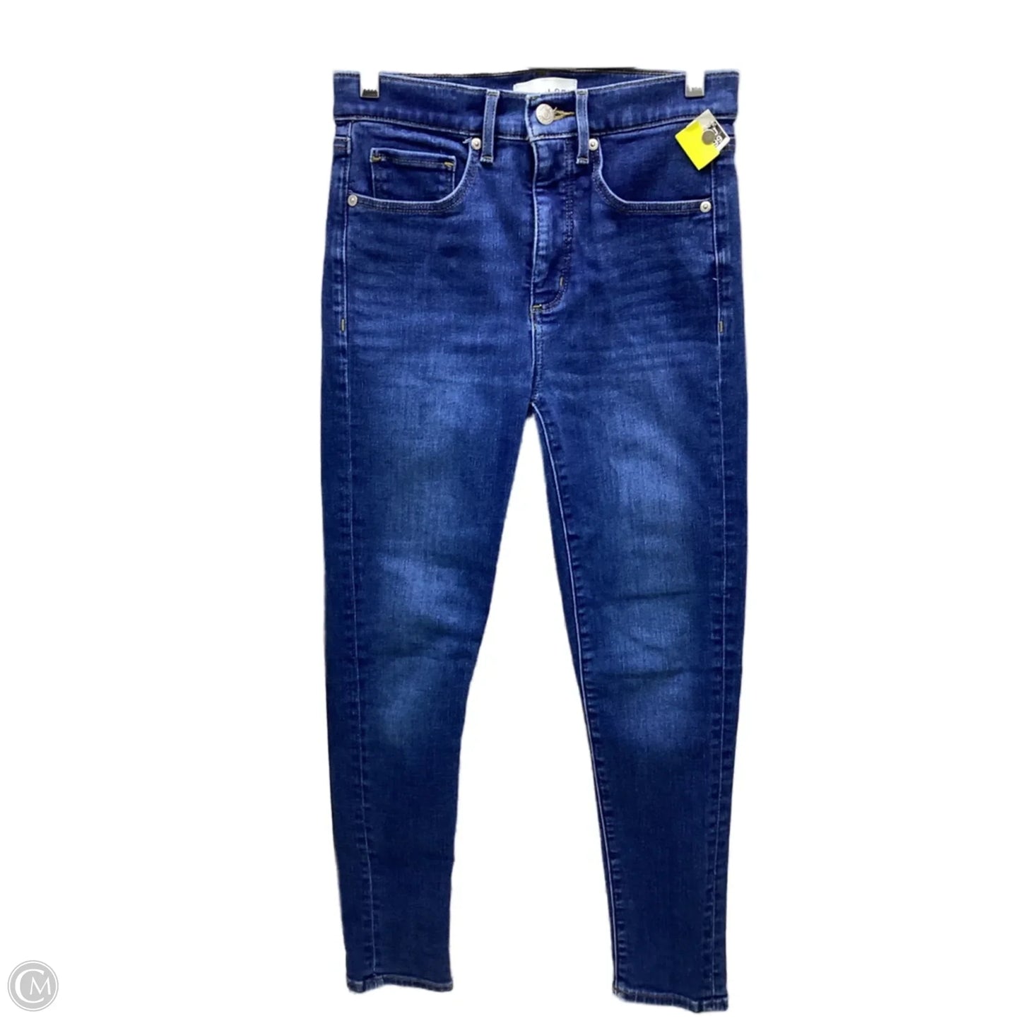 Jeans Skinny By Loft In Blue Denim, Size: 0
