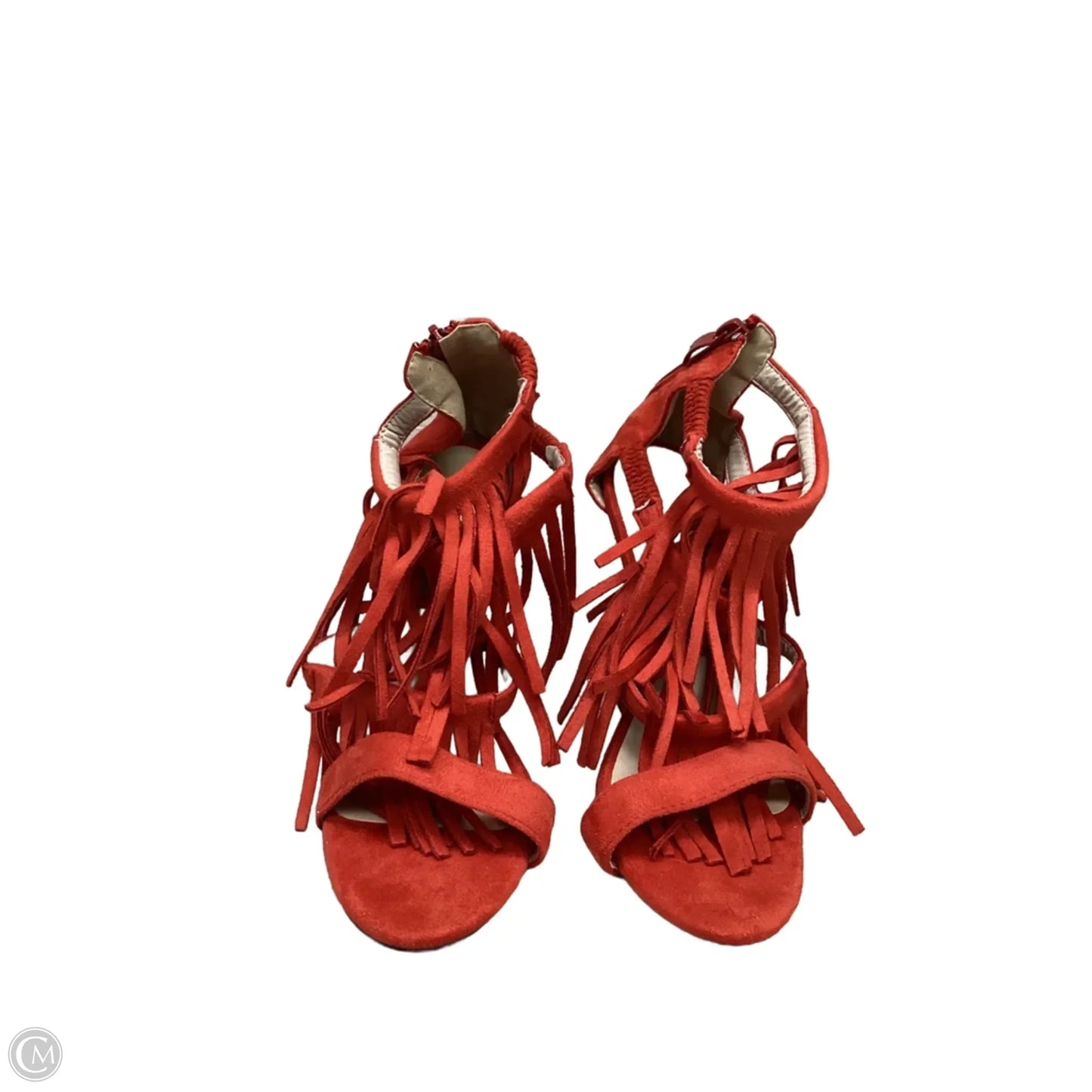 Shoes Heels Stiletto By Clothes Mentor In Red, Size: 9