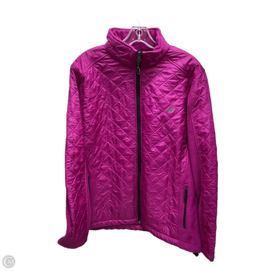 Jacket Puffer & Quilted By New Balance In Purple, Size: L
