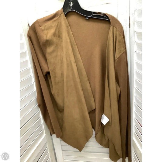 Cardigan By Inc In Brown, Size: Xl