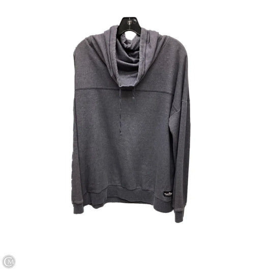 Sweatshirt Collar By Simply Southern In Grey, Size: Xl