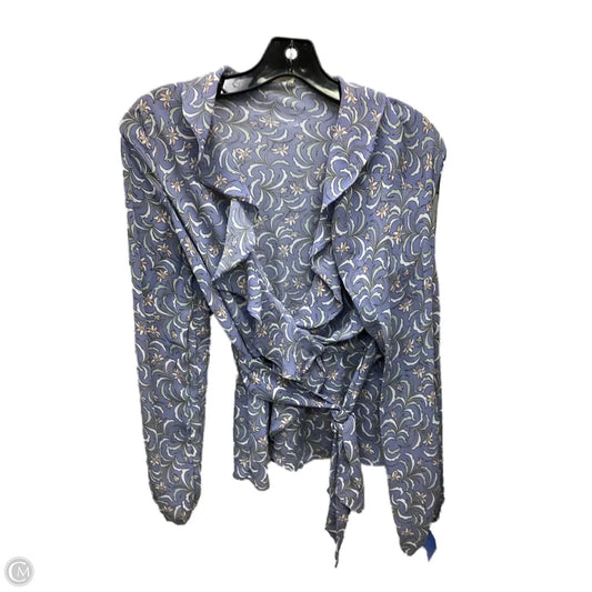 Top Long Sleeve By Max Studio In Floral Print, Size: M