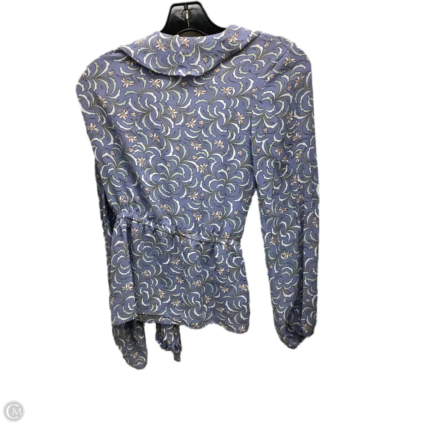 Top Long Sleeve By Max Studio In Floral Print, Size: M