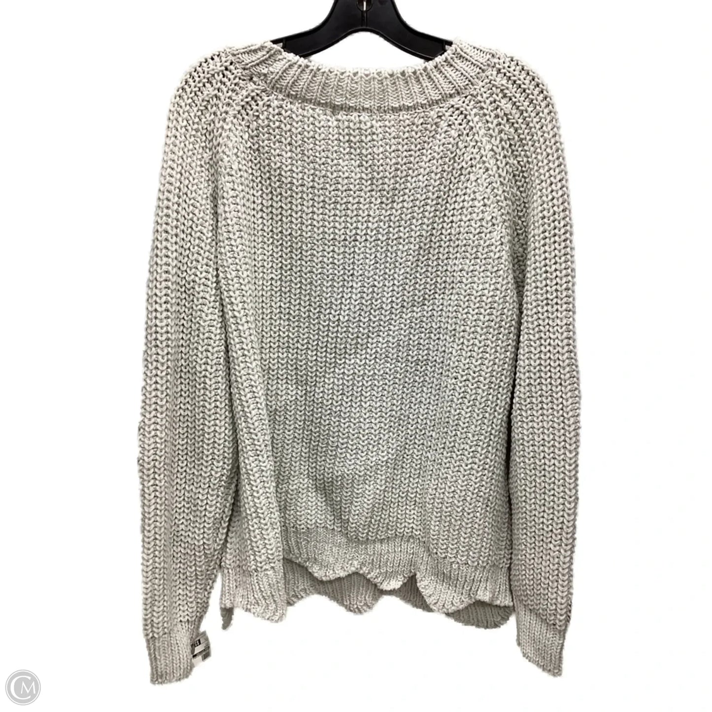 Sweater By Zenana Outfitters In White, Size: L