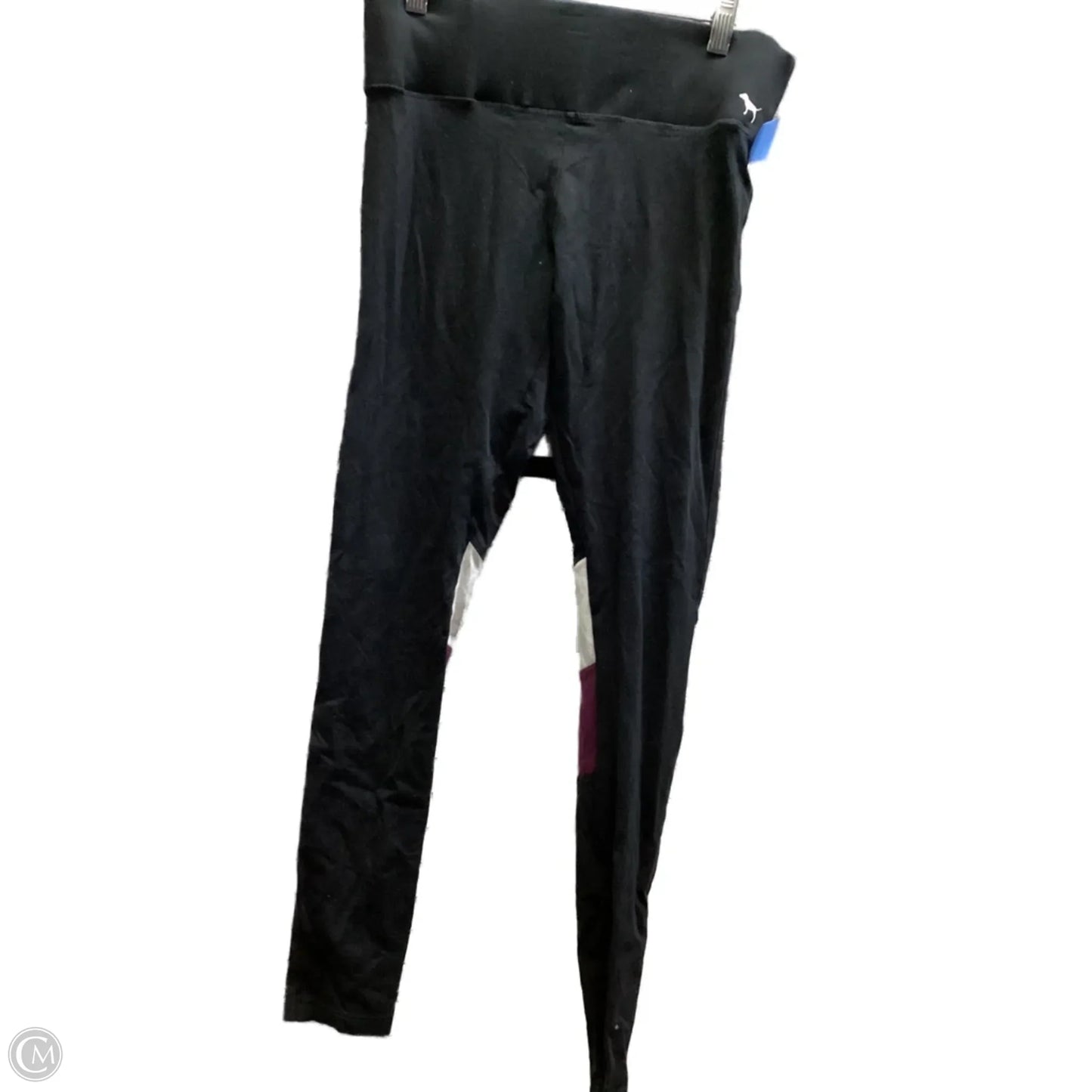 Athletic Leggings By Pink In Black & Purple, Size: S