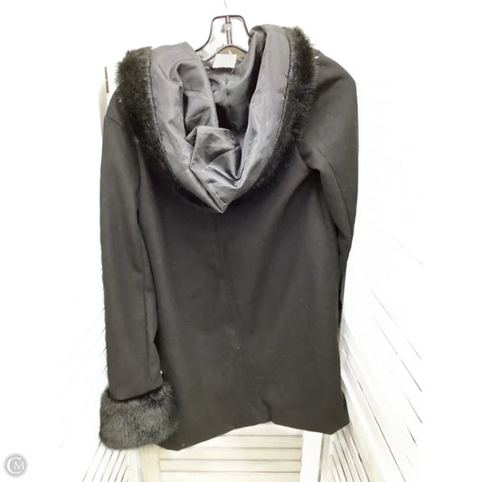 Coat Faux Fur & Sherpa By New Look In Black, Size: S