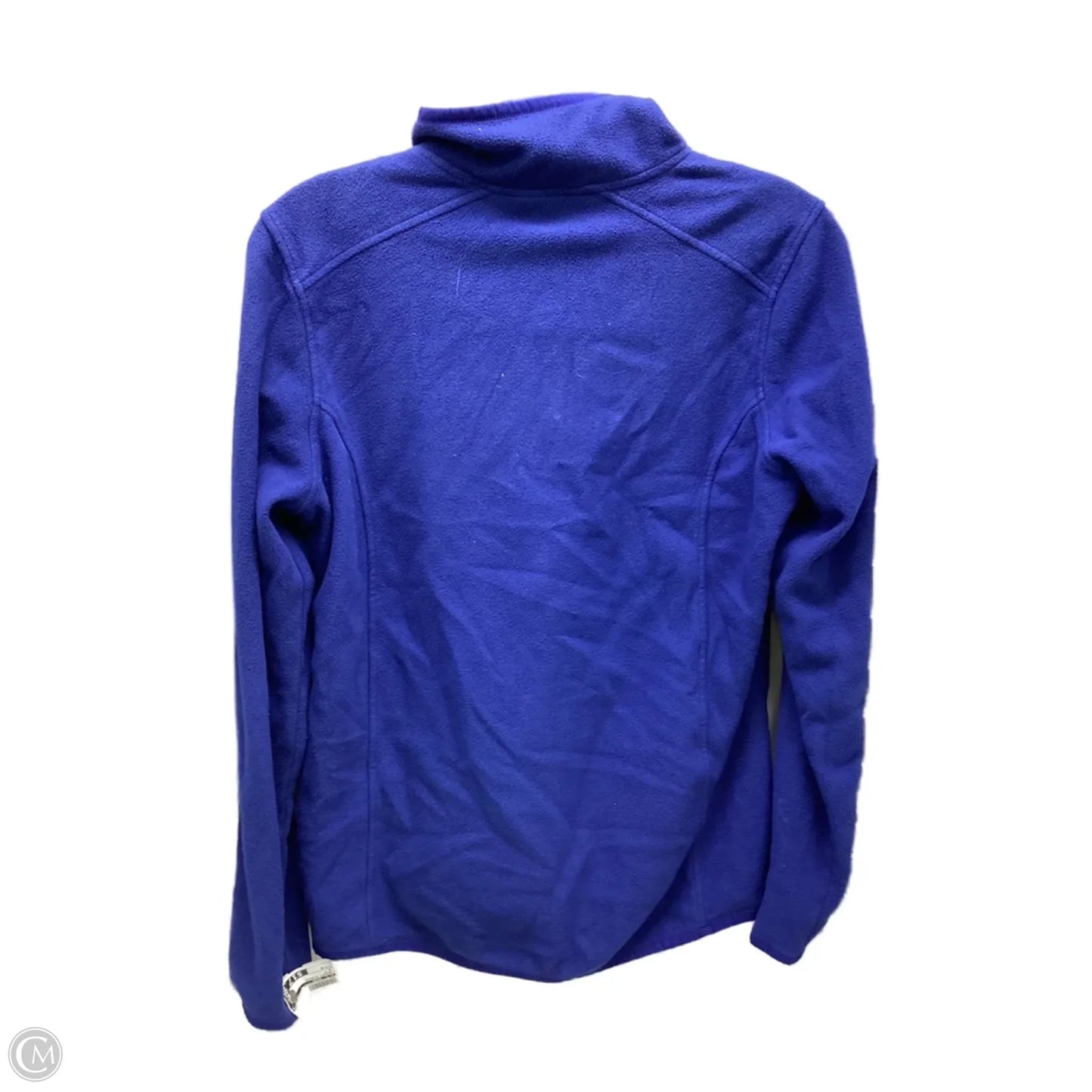 Jacket Fleece By L.l. Bean In Blue, Size: M