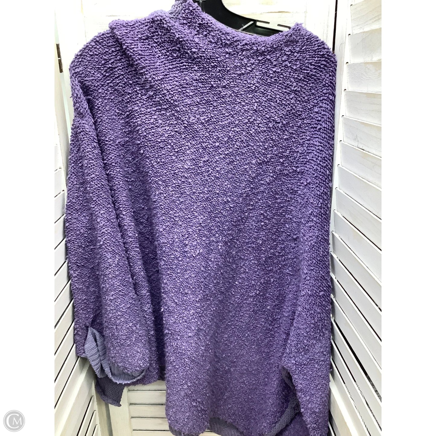 Sweater By Free People In Purple, Size: L