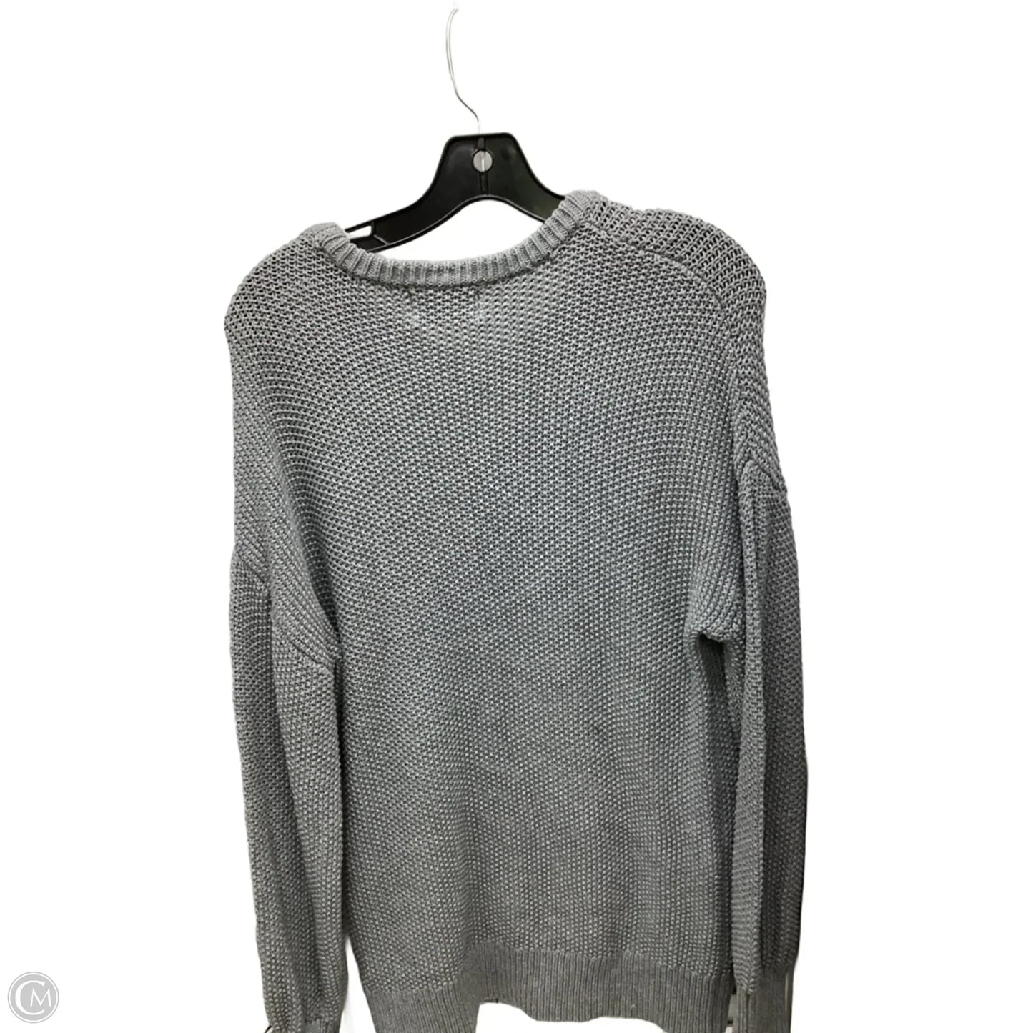 Tunic Long Sleeve By Old Navy In Grey, Size: S