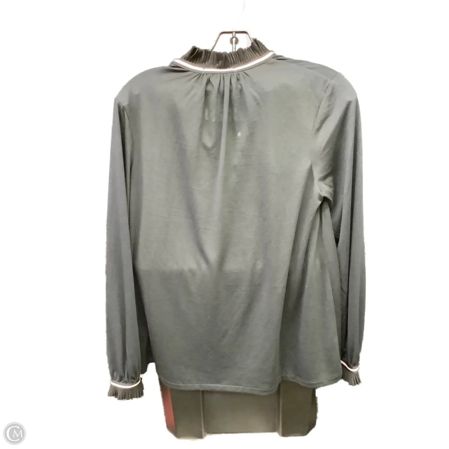 Top Long Sleeve By Boden In Black, Size: 8