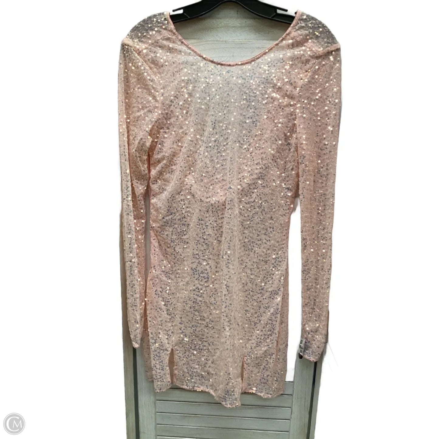 Dress Party Long By Pretty Little Thing In Pink, Size: 8