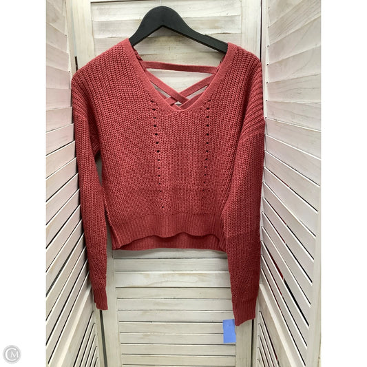 Sweater By Aeropostale In Pink, Size: S