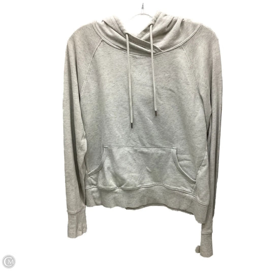 Sweatshirt Hoodie By Victorias Secret In Grey, Size: M