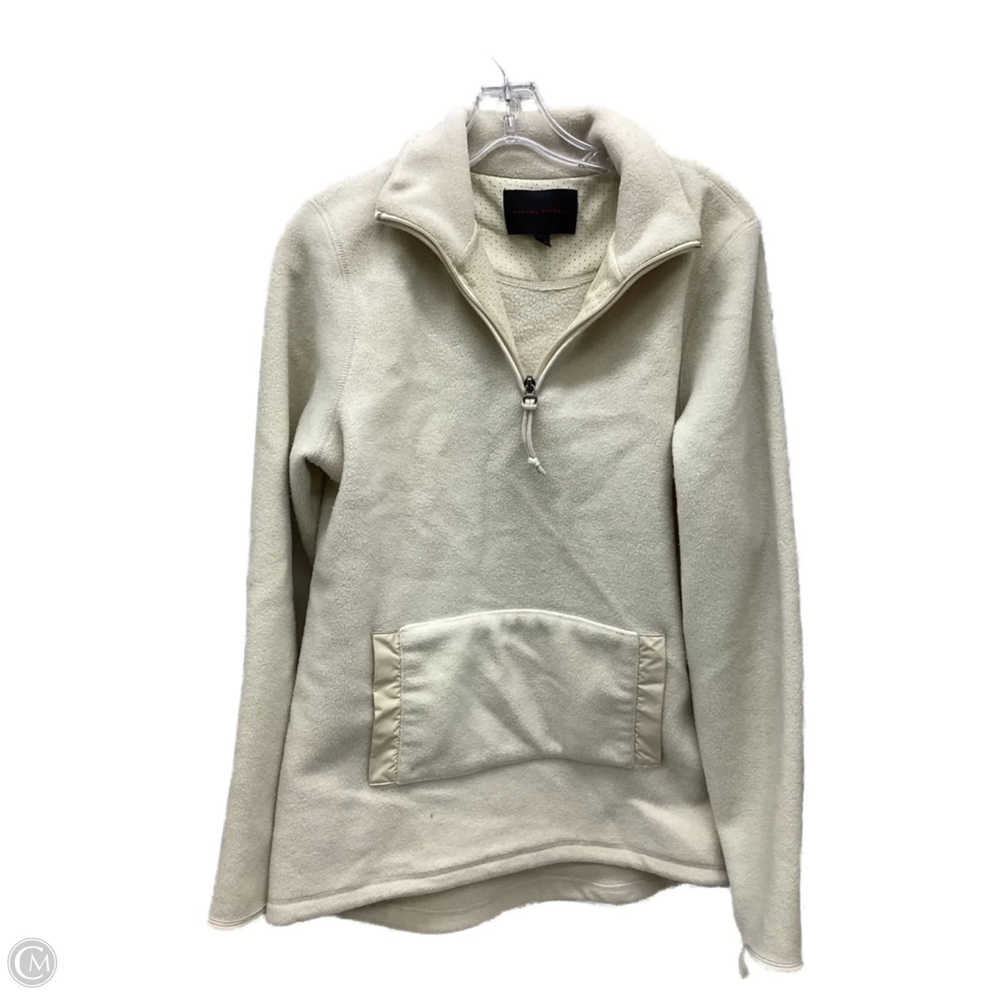 Jacket Fleece By Banana Republic In Beige, Size: L