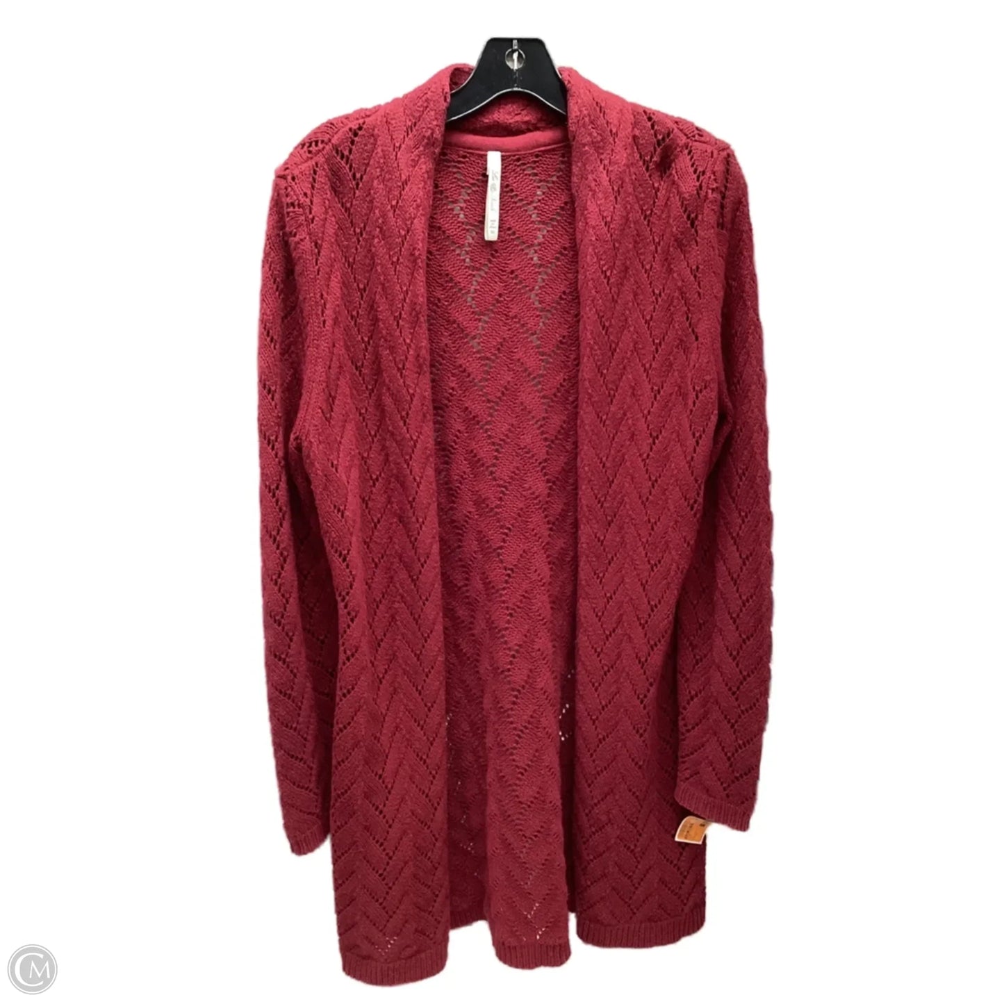 Cardigan By Leo And Nicole In Red, Size: M