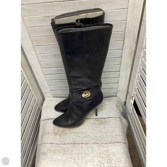 Boots Designer By Michael Kors In Black, Size: 9.5