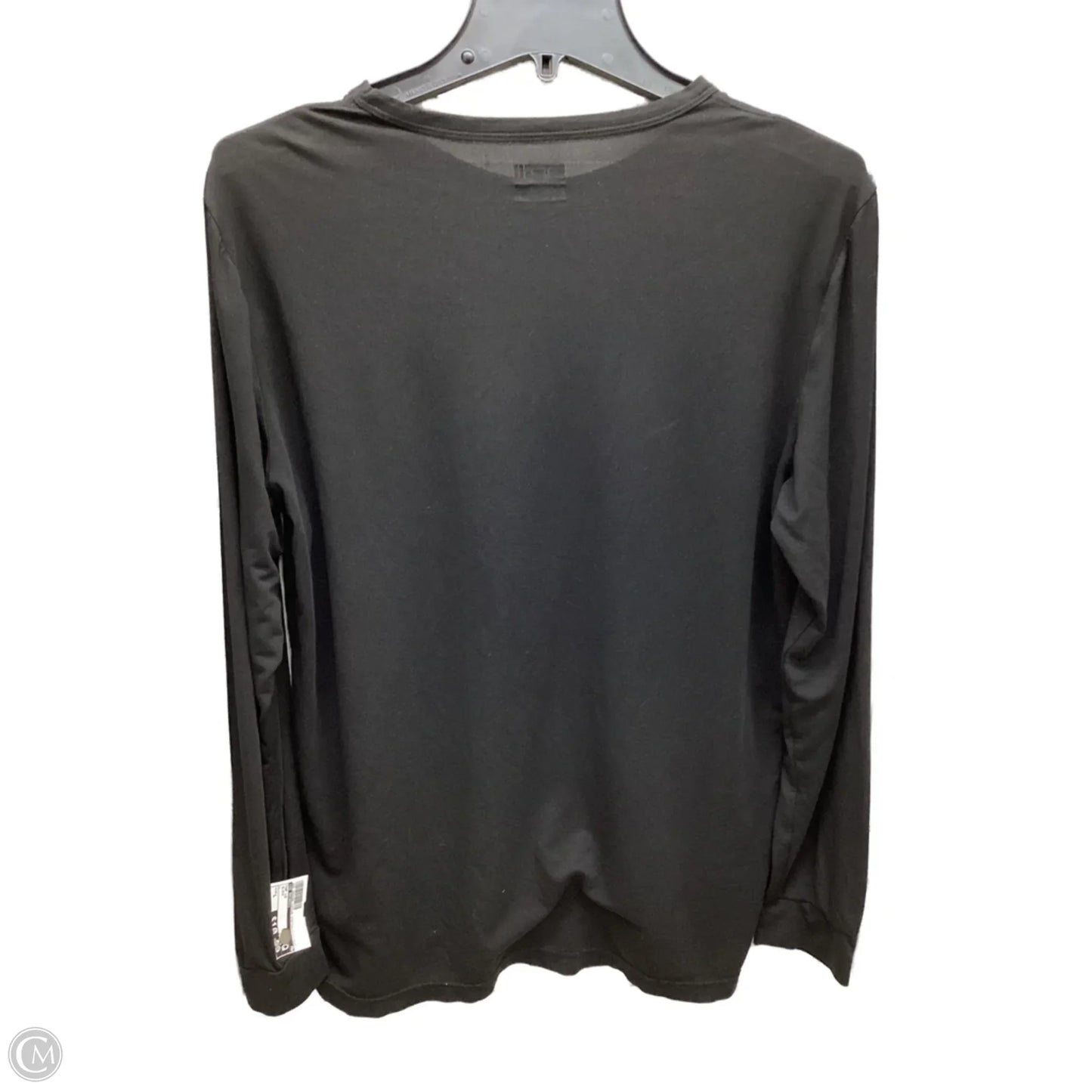 Top Long Sleeve By 32 Degrees In Black, Size: L