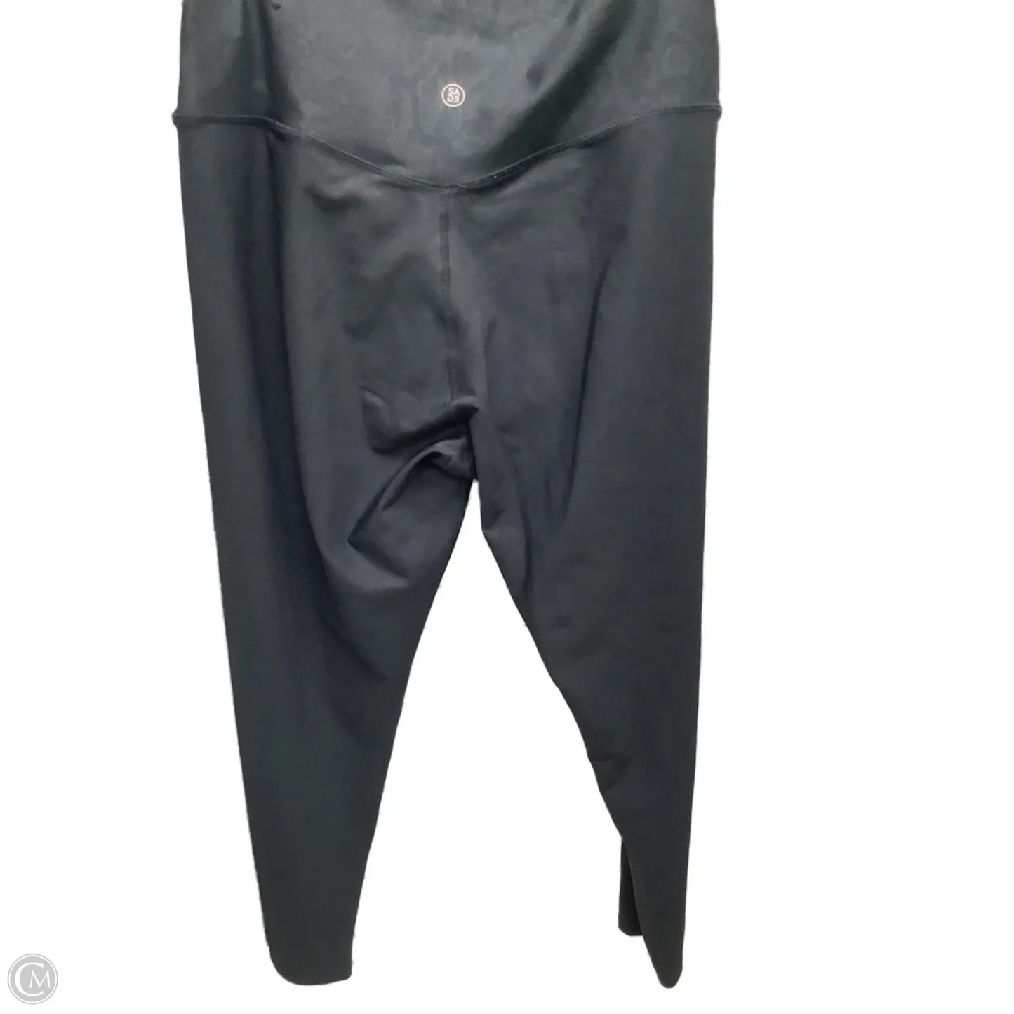 Athletic Leggings By Sage In Black, Size: 2x