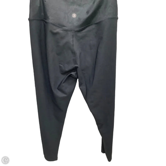 Athletic Leggings By Sage In Black, Size: 2x