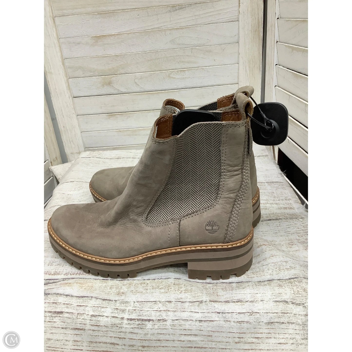 Boots Combat By Timberland In Brown, Size: 7